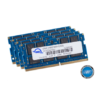  OWC RAM 64GB Kit (4x16GB) SO-DIMM PC4-19200 2400MHz
