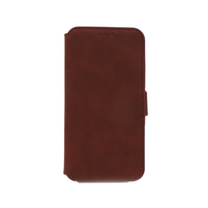 NovaNL Bookcase Volume 1.0 suojakotelo Apple iPhone X / iPhone XS - ruskea