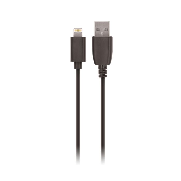 Setty Lightning-kaapeli 3m 2A - Musta