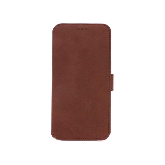 NovaNL Bookcase Volume 1.0 suojakotelo Apple iPhone 14- ruskea
