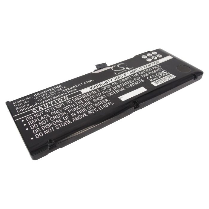 Apple Macbook Pro Core i7 15" 2011 2012 A1382  Akku - 7070 mAh