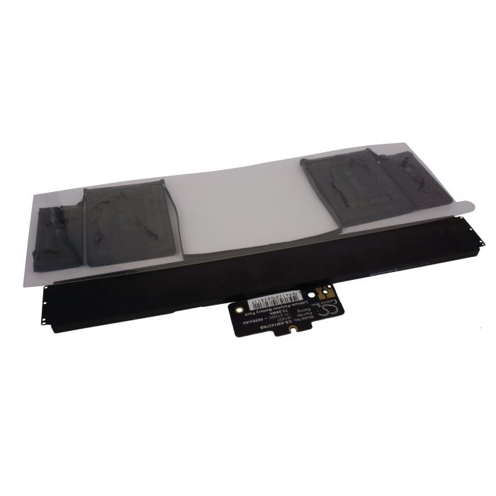 Macbook Pro 13 Retina (Late 2012 - Early 2013) akku 6600 mAh musta