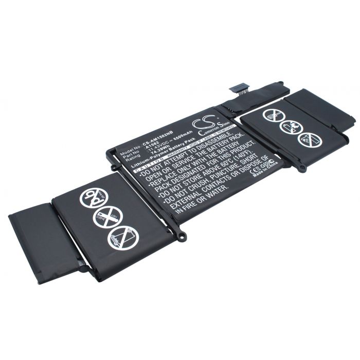 MacBook Pro 13 Retina 2015 Malli A1502 / A1582 akku 6500 mAh 