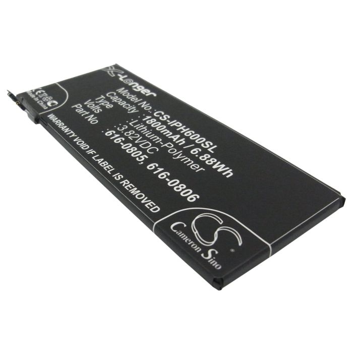 Apple iPhone 6 yhteensopiva akku 1800 mAh