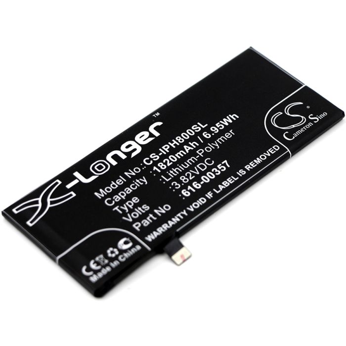 Apple iPhone 8 yhteensopiva akku 1820 mAh