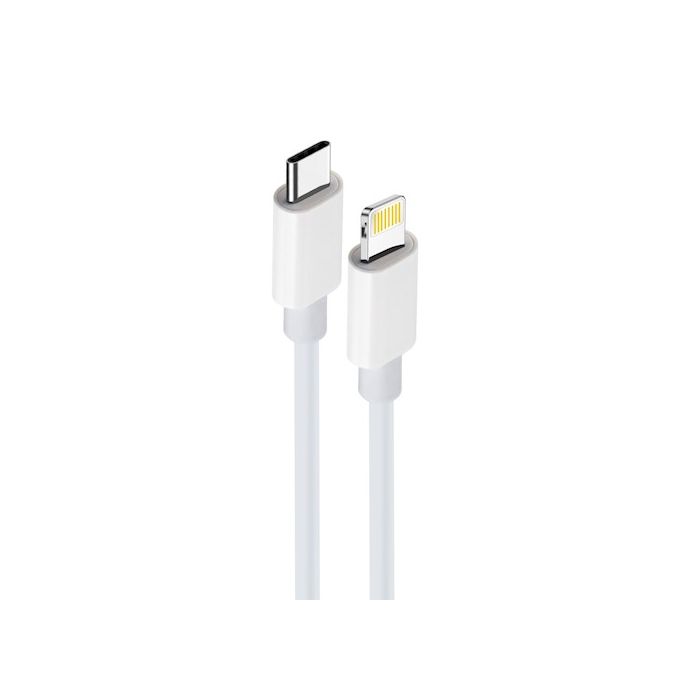 Maxlife MXUC-05 USB-C - Lightning kaapeli 1m 20W - valkoinen