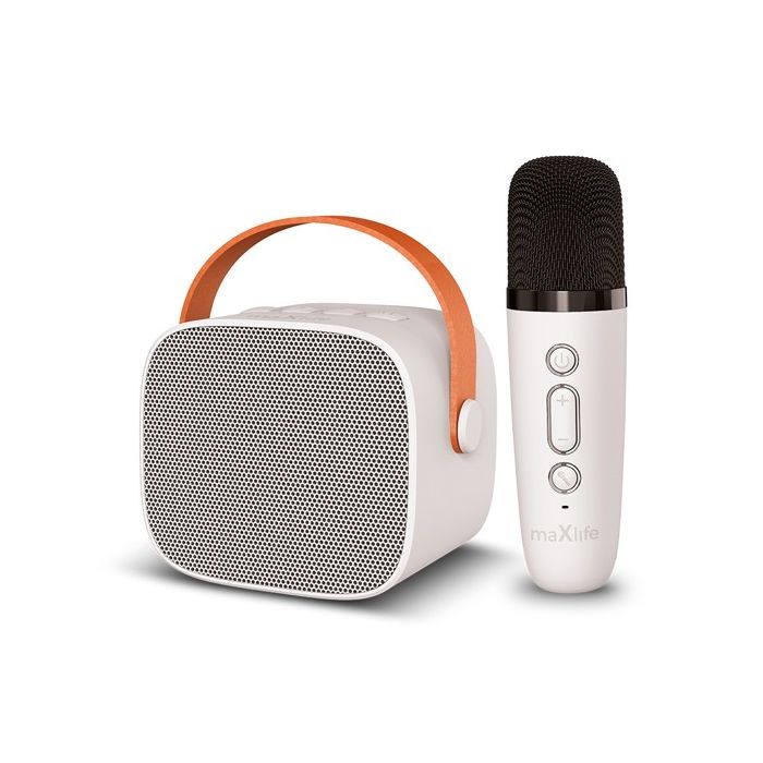 Maxlife MXKS-100 Bluetooth langaton karaoke kaiutin - Valkoinen