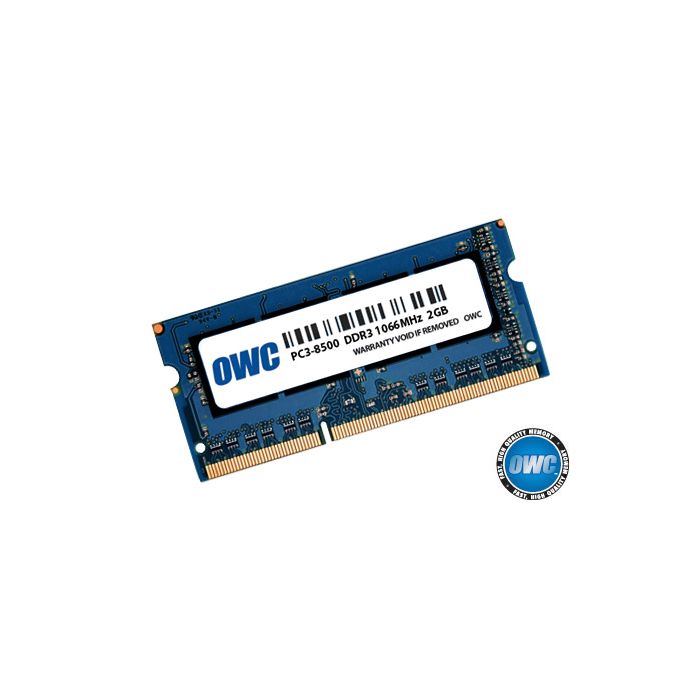 OWC RAM 2 Gt PC8500 DDR3 1066MHz 204 Pin SO-DIMM