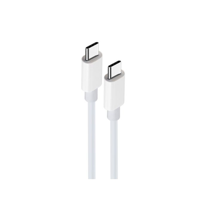 Maxlife MXUC-05 USB-C - USB-C kaapeli 1m (20W), valkoinen