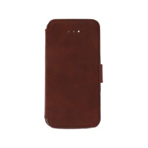 NovaNL Bookcase Volume 1.0 suojakotelo Apple iPhone 5 / 5S / SE - ruskea
