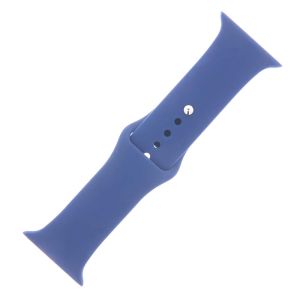 Apple Watch Silikoniranneke S / M - 42 / 44 / 45mm sininen