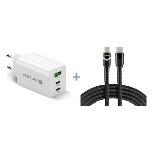 USB-C-latauspaketti MacBookille: 65 W laturi + 2 m USB-C-kaapeli