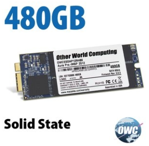 OWC Aura 6G SSD 500GB Macbook Pro Retina 2012 / Early 2013