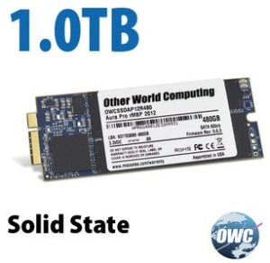 OWC Aura Pro 6G SSD 1TB Macbook Pro Retina 2012 / Early 2013