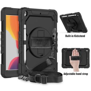 Tech-Protect Solid360 Apple iPad 10.2" 2019 / 2020 /2021 Suojakuori - Musta